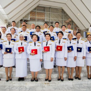  สถาบันบัณฑิตพัฒนศิลป์ ร่วมพิธีรับพระราชทานเครื่องราชอิสริยาภรณ์อันเป็นที่เชิดชูยิ่งช้างเผือก และเครื่องราชอิสริยาภรณ์อันมีเกียรติยศยิ่งมงกุฎไทย ประจำปี 2563 ณ หอประชุมใหญ่ ศูนย์วัฒนธรรมแห่งประเทศไทย