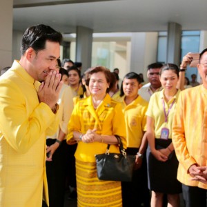  ต้อนรับรัฐมนตรีว่าการกระทรวงวัฒนธรรม