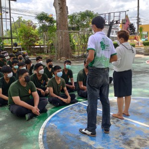  วิทยาลัยนาฏศิลปนครศรีธรรมราช ร่วมกับงานนักศึกษาวิชาทหาร จัดกิจกรรมการพัฒนาปรับปรุงบริเวณภายในวิทยาลัย ฯ