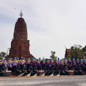  วิทยาลัยนาฏศิลปสุพรรณบุรี ได้ร่วมทำกิจกรรม"วัฒนธรรมอาสา ทำดีทั้งแผ่นดิน"