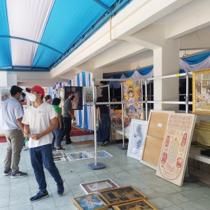  วิทยาลัยช่างศิลป ร่วมติดตั้งผลงานทัศนศิลป์ ในงานมหกรรมศิลปวัฒนธรรมไทย ๔ ภาค "รวมใจบัณฑิตพัฒนศิลป์ ณ ถิ่นอ่างทอง"