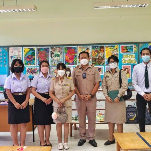  วิทยาลัยช่างศิลปสุพรรณบุรี นำนักศึกษาเข้าสังเกตสภาพปัญหาในชั้นเรียน (กลุ่มสาระการเรียนรู้ศิลปะ)