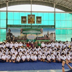  วิทยาลัยนาฏศิลปสุโขทัย เป็นประธานปิดโครงการ ชมการแสดงผลงาน โครงการส่งเสริมเด็กไทยเล่นดนตรีไทยคนละ ๑ ชิ้น
