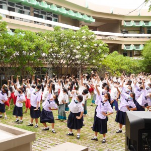 วิทยาลัยนาฎศิลปเชียงใหม่ จัดโครงการออกกำลังกายด้วยล้านนาบิก