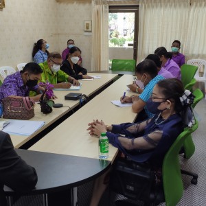  ผู้อำนวยการวิทยาลัยนาฏศิลปนครศรีธรรมราช เป็นประธานในการประชุมคณะกรรมการประจำวิทยาลัยฯ