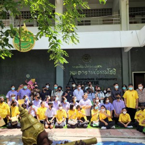  วิทยาลัยช่างศิลปสุพรรณบุรี เปิดนิทรรศการกลางแจ้ง“ยุวชน คนสร้างศิลป์”