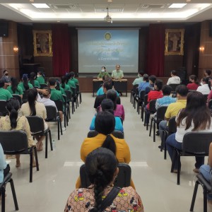  วิทยาลัยนาฏศิลปนครศรีธรรมราช เข้าร่วมการประชุมผู้ปกครองนักเรียน เรื่อง ผลการเรียนของนักเรียน