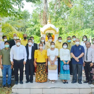  พิธีไหว้ครู และครอบครูศิลปะ วิทยาลัยช่างศิลปนครศรีธรรมราช ประจำปีการศึกษา 2565