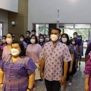  คณะศิลปศึกษา ร่วมกิจกรรมถวายพระพร เนื่องในโอกาสวันเฉลิมพระชนมพรรษาสมเด็จพระนางเจ้าสุทิดา พัชรสุธาพิมลลักษณ พระบรมราชินี