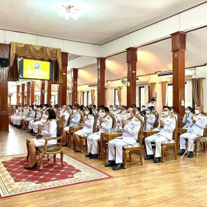  วิทยาลัยนาฏศิลปสุโขทัย ร่วมพิธีเจริญพระพุทธมนต์ เฉลิมพระเกียรติสมเด็จเจ้าฟ้าฯ กรมพระศรีสวางควัฒน วรขัตติยราชนารี