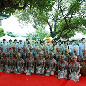  งานสมโภชศาลพระภูมิ และการแสดงแสง สี เสียง สื่อผสม ชุด วังหน้ารฦก และวันคล้ายวันสถาปนาสถาบันบัณฑิตพัฒนศิลป์