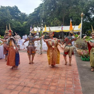  วิทยาลัยนาฏศิลปลพบุรี แสดง และบรรเลง ในพิธีบวงสรวงดวงพระวิญญาณสมเด็จพระเจ้าทรงธรรมและสิ่งศักดิ์สิทธิ์