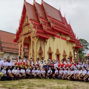  วิทยาลัยนาฏศิลปนครศรีธรรมราช จัดกิจกรรมทำบุญและถวายเทียนพรรษา เนื่องในวันอาสฬบูชาและวันเข้าพรรษา ประจำปี 2565