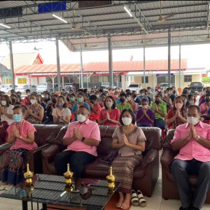  วิทยาลัยนาฏศิลปลพบุรี ถวายเทียนพรรษาเนื่องในวันสำคัญทางพุทธศาสนา