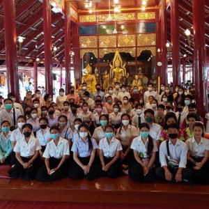 วิทยาลัยนาฏศิลปสุพรรรณบุรี จัดกิจกรรมถวายเทียนจำนำพรรษา ประจำปี 2565