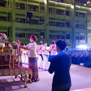  สถาบันบัณฑิตพัฒนศิลป์ จัดพิธีไหว้ครู ประจำปีการศึกษา 2565