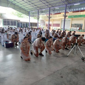  คณะศิลปศึกษา นำนักศึกษาเข้าร่วมการฝึกอบรมผู้บังคับบัญชาลูกเสือ