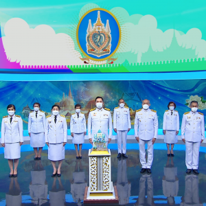  บันทึกเทปโทรทัศน์ ถวายพระพรชัยมงคล สมเด็จพระนางเจ้าสิริกิติ์ พระบรมราชินีนาถ พระบรมราชชนนีพันปีหลวง เนื่องในโอกาสวันเฉลิมพระชนมพรรษา