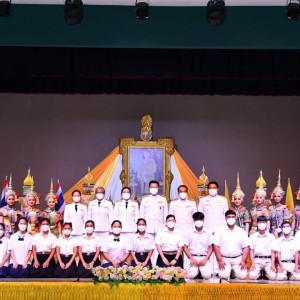  วิทยาลัยนาฏศิลปอ่างทอง  จัดพิธีถวายพระพรและถวายสัตย์ปฏิญาณเพื่อเป็นข้าราชการที่ดีและพลังของแผ่นดิน