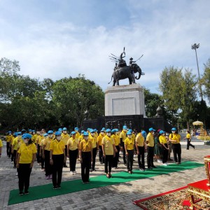  วิทยาลัยช่างศิลปสุพรรณบุรี  เข้าร่วมกิจกรรมเฉลิมพระเกียรติพระบาทสมเด็จพระเจ้าอยู่หัว เนื่องในโอกาสวันเฉลิมพระชนมพรรษา