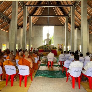  วิทยาลัยนาฏศิลปนครราชสีมา เข้าร่วมพิธีเจริญพระพุทธมนต์ ถวายเป็นพระราชกุศล พระบาทสมเด็จพระเจ้าอยู่หัว