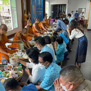  วิทยาลัยนาฏศิลปนครราชสีมา  เข้าร่วมกิจกรรมผู้ว่าฯ วิเชียร ชวนเยี่ยมวัด ประจำเดือนสิงหาคม ๒๕๖๕