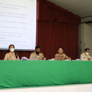  วิทยาลัยนาฏศิลปร้อยเอ็ด จัดการประชุมข้าราชการครู อาจารย์ พนักงานราชการ ลูกจ้างประจำและลูกจ้างชั่วคราว ครั้งที่ ๓/๒๕๖๕