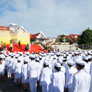  วิทยาลัยนาฏศิลปจันทบุรี  เข้าร่วมพิธีเฉลิมพระเกียรติพระบาทสมเด็จพระเจ้าอยู่หัว