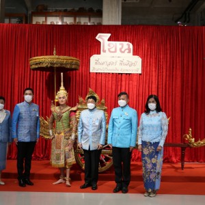  นิทรรศการ "โขน ฟื้นศาสตร์ฟื้นศิลป์ สืบสานไว้ในแผ่นดิน ด้วยพระบารมี  "เฉลิมพระเกียรติสมเด็จพระนางเจ้าสิริกิติ์ พระบรมราชินีนาถ พระบรมราชชนนีพันปีหลวง  ในมหามงคล90 พรรษา