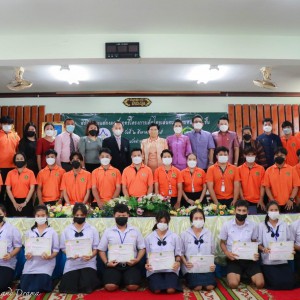 คณะศิลปนาฏดุริยางค์   สานความร่วมมือกับโรงเรียนวัดท่าพูด ร่วมกันจัดกิจกรรมแสดงผลสัมฤทธิ์  และปิดโครงการเด็กไทยเล่นดนตรีไทยคนละ 1 ชิ้น