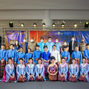  วิทยาลัยนาฏศิลปนครราชสีมา ร่วมงานเเถลงข่าวการประกวดดนตรีพื้นบ้านวงโปงลาง งานมหกรรมภูมิปัญญานันทนาการท้องถิ่นอีสาน
