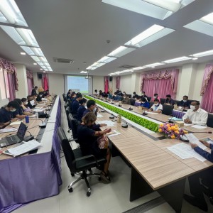  วิทยาลัยนาฏศิลปสุโขทัย  จัดประชุมคณะกรรมการฝ่ายจัดสถานที่และจัดทำผังบริเวณงานประเพณีลอยกระทง