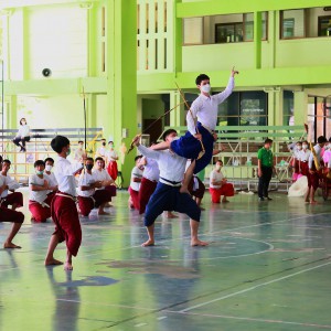  การฝึกซ้อมย่อยครั้งที่ 3  การแสดงต้อนรับผู้นำต่างประเทศ การประชุมระดับผู้นำเขตเศรษฐกิจเอเปค (APEC 2022)