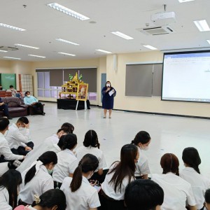 คณะศิลปศึกษา  จัดประชุมชี้แจงรายละเอียดการจัดการแข่งขันกีฬาสถาบันบัณฑิตพัฒนศิลป์ ปี2565