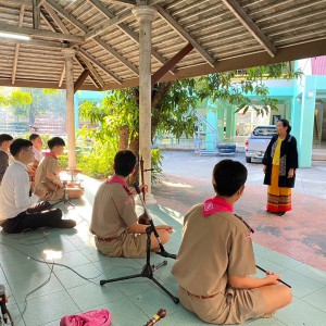  วิทยาลัยนาฎศิลปเชียงใหม่  จัดการบรรเลงดนตรียามเช้า