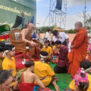  วิทยาลัยนาฏศิลปนครราชสีมา  จัดการเเสดง ในพิธีวางศิลาฤกษ์ โรงพยาบาลจักราช เเห่งใหม่