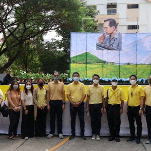  คณะศิลปวิจิตร ร่วมกิจกรรมจิตอาสาเนื่องในวันคล้ายวันพระราชสมภพพระบาทสมเด็จพระบรมชนกาธิเบศร มหาภูมิพลอดุลยเดชมหาราช บรมนาถบพิตร วันชาติ และวันพ่อแห่งชาติ 5 ธันวาคม 2565