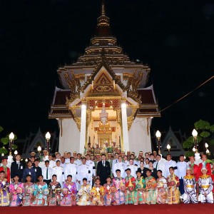  การแสดงทางศิลปวัฒนธรรม ชุด โขนหน้าไฟ งานพิธีบำเพ็ญกุศลออกเมรุพระราชทานเพลิงศพ เจ้าประคุณสมเด็จพระวันรัต  (จุนท์ พฺรหฺมคุตฺโต)