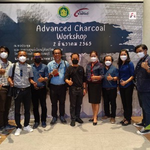  วิทยาลัยช่างศิลปนครศรีธรรมราช  เดินทางร่วมWorkshopและฟังการบรรยาย เสวนาเทคนิคชาร์โคลขั้นสูง Advanced Charcoal Worksh