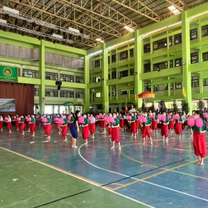  วิทยาลัยนาฏศิลป  บรรยากาศการซ้อมการแสดงพิธีเปิด BPIGAMES
