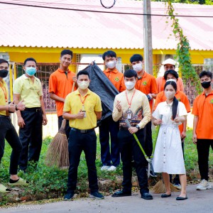  คณะศิลปนาฏดุริยางค์ สถาบันบัณฑิตพัฒนศิลป์ ร่วมกิจกรรมจิตอาสาเนื่องในวันคล้ายวันพระราชสมภพพระบาทสมเด็จพระบรมชนกาธิเบศร มหาภูมิพลอดุลยเดชมหาราช บรมนารถบพิตร วันชาติ และวันพ่อแห่งชาติ 5 ธันวาคม 2565