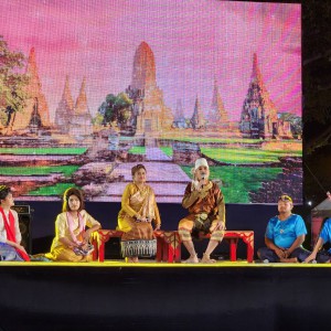  วิทยาลัยนาฏศิลปสุพรรณบุรี  จัดการเผยแพร่ศิลปวัฒนธรรม ชุด “บันเทิงเริงรำลำนำเพลงและการแสดงเพลงทรงเครื่อง เรื่องขุนช้างขุนแผน ตอนล่องทัพ” เนื่องในงานกาชาด ประจำปี 2565