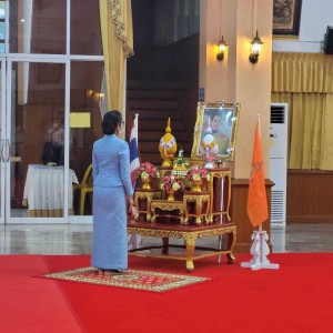  วิทยาลัยช่างศิลปนครศรีธรรมราช เข้าร่วมกิจกรรมเจริญพระพุทธมนต์ถวายพระพรชัยมงคลแด่สมเด็จพระเจ้าลูกเธอ เจ้าฟ้าพัชรกิติยาภาฯ