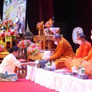  วิทยาลัยนาฎศิลปเชียงใหม่  จัดกิจกรรมทำบุญส่งท้ายปีเก่าวิถีไทย ต้อนรับปีใหม่วิถีพุทธ ประจำปี 2566