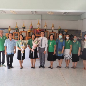  วิทยาลัยนาฏศิลปลพบุรี  แสดงความยินดีกับเจ้าหน้าที่ที่ได้รับรางวัลคนดีศรีพัฒนศิลป์ ประจำปี พ.ศ. 2565