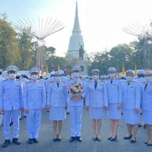  วิทยาลัยนาฏศิลปสุพรรณบุรี เข้าร่วมพิธีบวงสรวงดวงพระวิญญาณสมเด็จพระนเรศวรมหาราช เพื่อรำลึกถึงวันแห่งชัยชนะในพระมหาวีรกรรมยุทธหัตถีของสมเด็จพระนเรศวรมหาราช