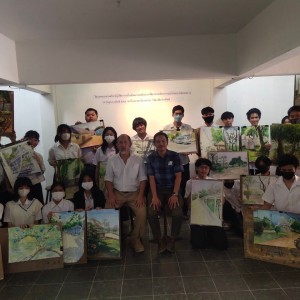  วิทยาลัยช่างศิลป จัดโครงการอบรมเชิงปฏิบัติการเสริมทักษะเทคนิคการเขียนภาพจิตรกรรมสีน้ำและนิทรรศการ