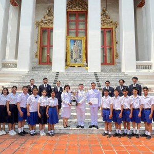  สมเด็จพระกนิษฐาธิราชเจ้า กรมสมเด็จพระเทพรัตนราชสุดาฯ สยามบรมราชกุมารี ทรงพระกรุณาโปรดเกล้าโปรดกระหม่อม ให้อธิการบดีสถาบันบัณฑิตพัฒนศิลป์ เข้าเฝ้าทูลละอองพระบาท