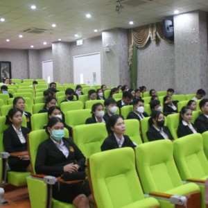  วิทยาลัยนาฏศิลปจันทบุรี จัดงานปัจฉิมนิเทศนักศึกษาระดับปริญญาตรีปีที่ 4 และปี 5  ประจำปีการศึกษา 2565