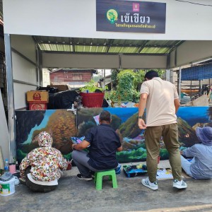  วิทยาลัยช่างศิลป ดำเนินโครงการจิตอาสานำศิลปะพัฒนาชุมชน